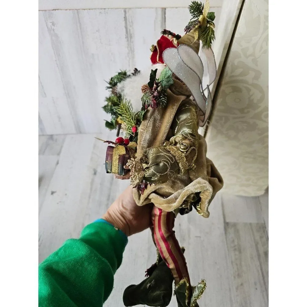 Mark Roberts fairy Tree present‎ stripes large 18
